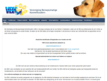Tablet Screenshot of kennelhouders.nl